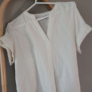 Madewell Lakeline popover shirt